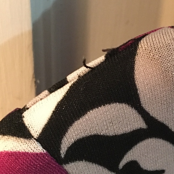 Purple Dress with Pattern - Picture 3 of 4